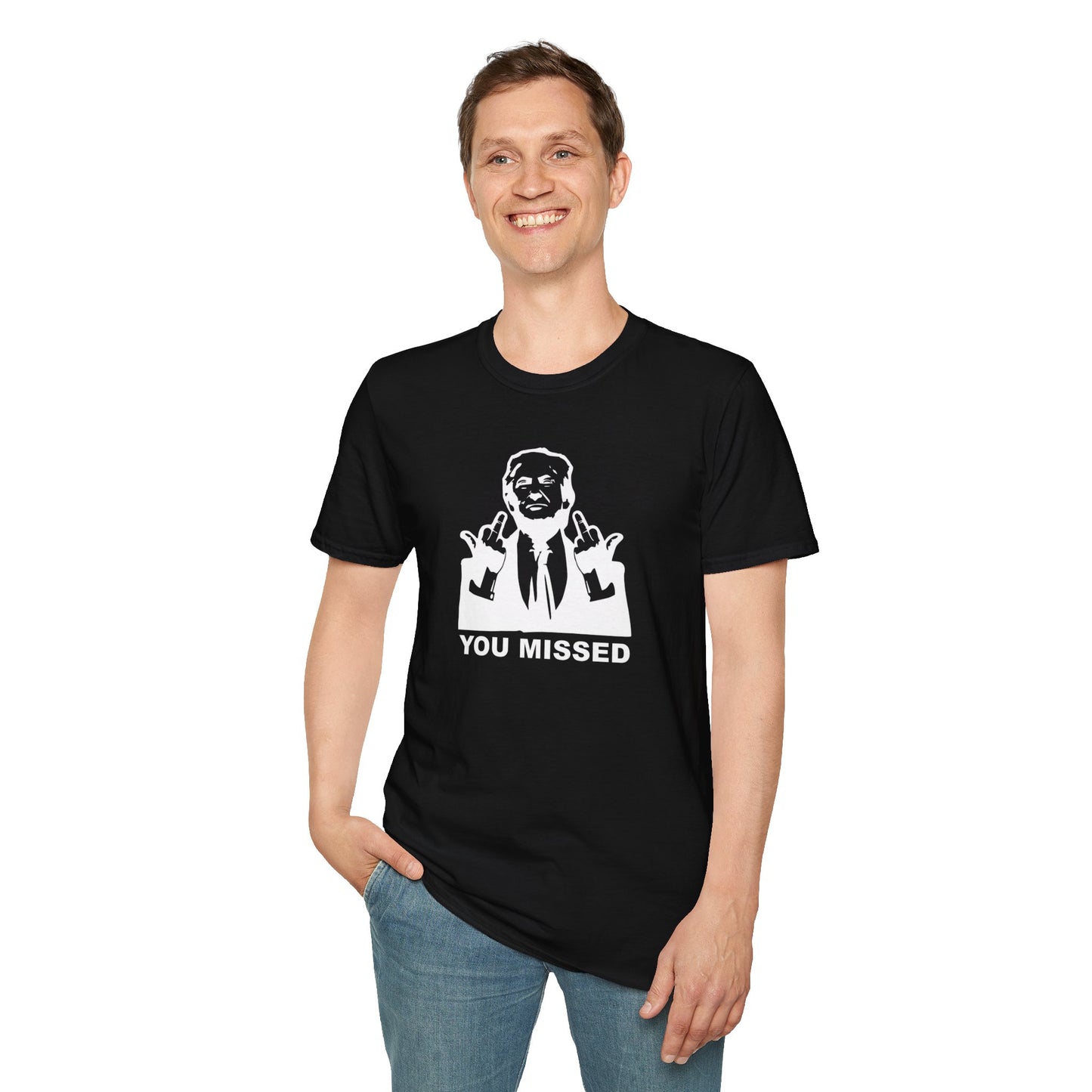 YOU MISSED Unisex Softstyle T-Shirt